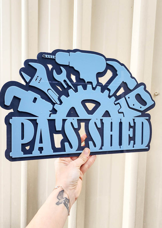 Acrylic Shed Sign