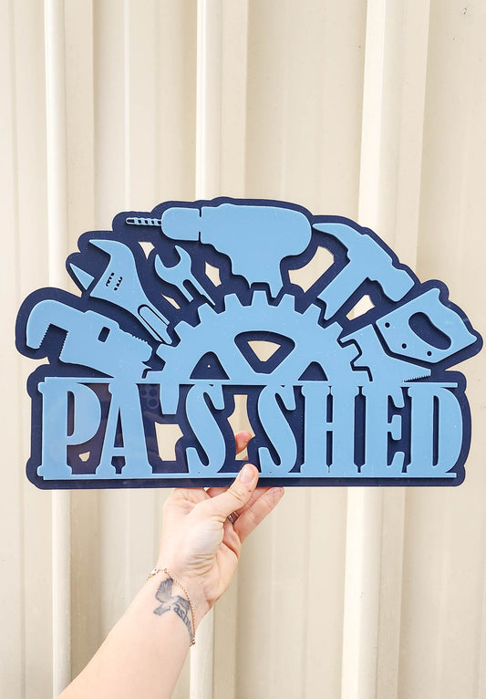 Acrylic Shed Sign