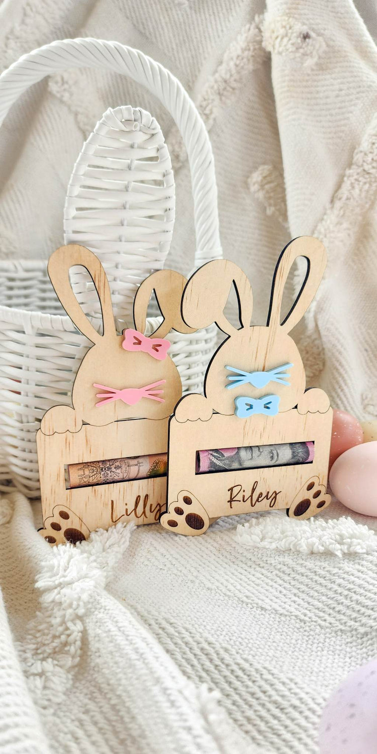 Easter Bunny Money Holder