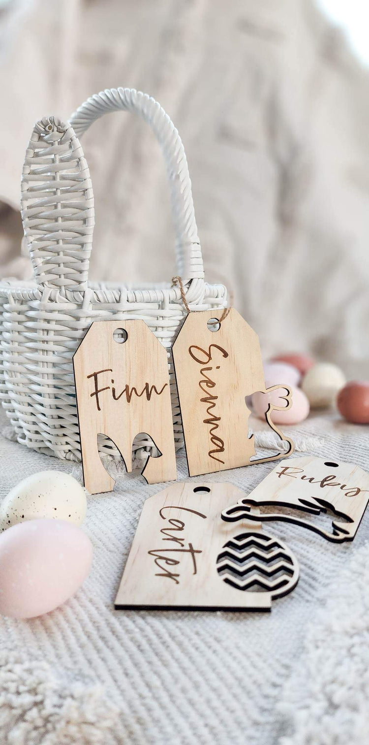 Easter Tag with cut outs